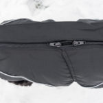 Dog winter jacket in black “MATT